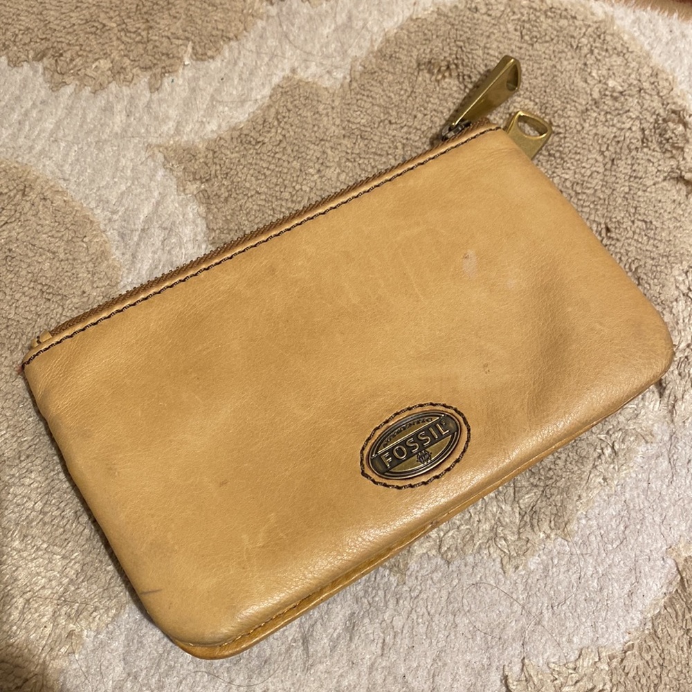 Fossil Leather Wallet / Pouch - Picture 7 of 11